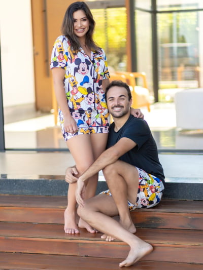 Pijama Casal - Turma do Mickey