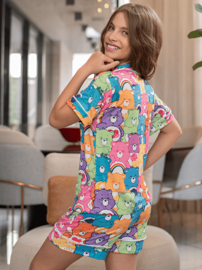 Pijaminha Infantil Short- Ursinhos Carinhosos