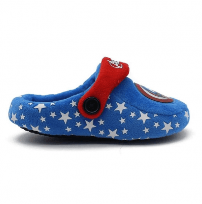 Pantufa Infantil Masculino - Capitão América