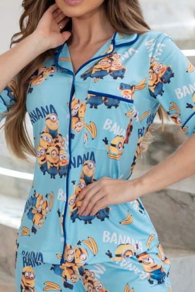 Pijama Americano Short- Minions 