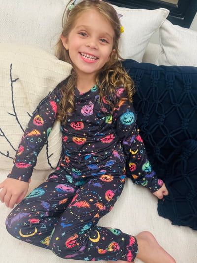 Pijaminha Infantil Tradicional Calça Manga Longa - Halloween